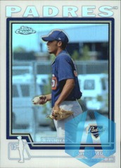 2004 Topps Chrome First Year #T208 David Pauley PADRES